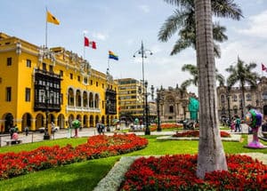 Learn Spanish in Peru - Central Plaza Lima